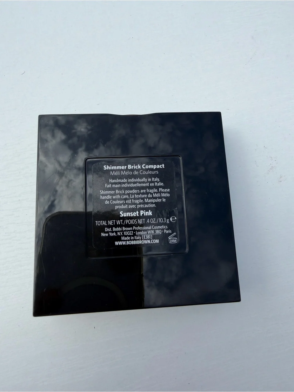 #35 Bobbi Brown Shimmer Brick Compact Sunset Pink
